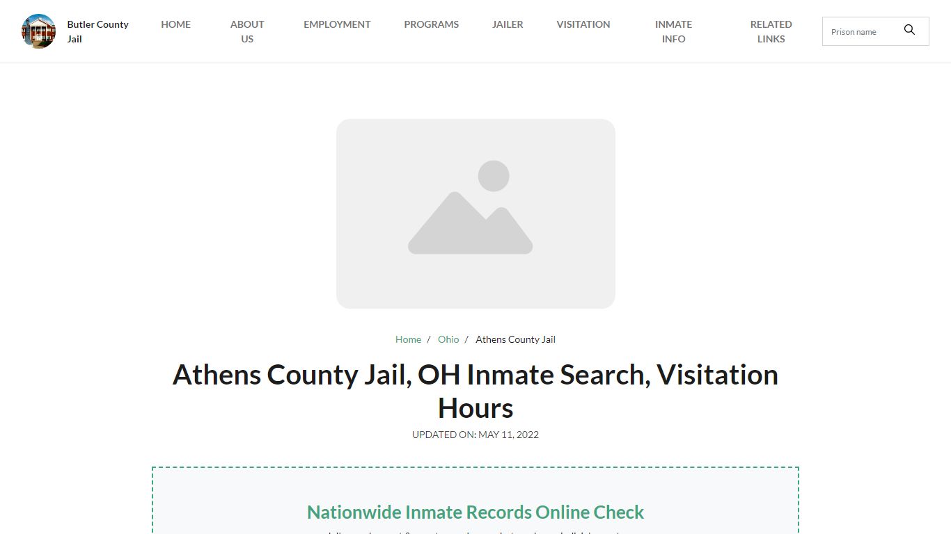 Athens County Jail, OH Inmate Search, Visitation Hours